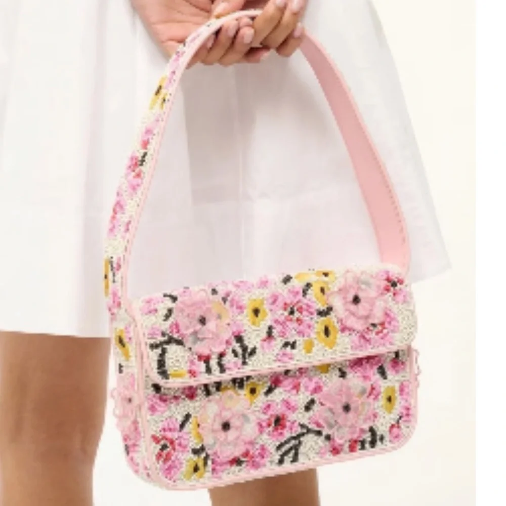 STAUD Tommy Beaded Bag (NWOT) - Picture 2 of 10